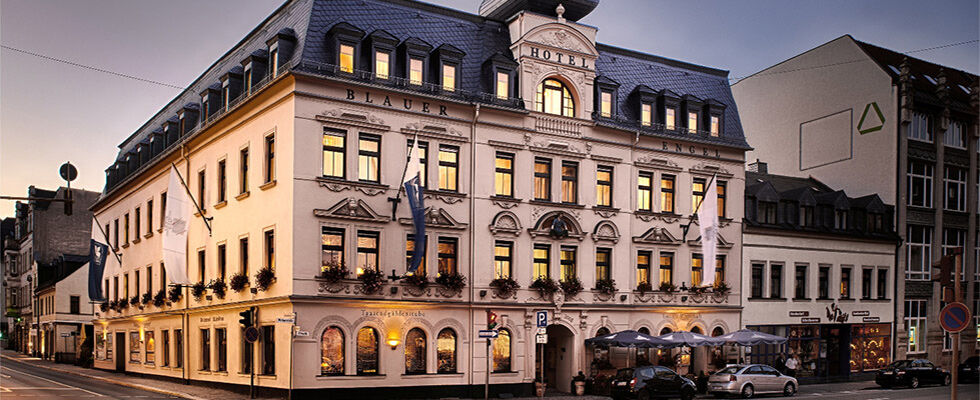 Hotel Blauer Engel Aue  Exterior foto
